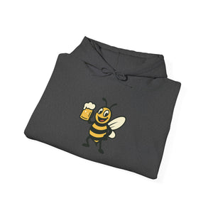 Cheers Bee Unisex Heavy Blend™ Hooded Sweatshirt-Buzzworthy, LLC