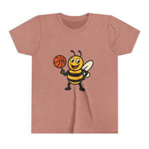 Basketball Bee Graphic Tee-Buzzworthy, LLC