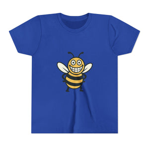 Happy Bee Graphic Tee-Buzzworthy, LLC