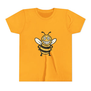 Happy Bee Graphic Tee-Buzzworthy, LLC