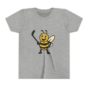 Hockey Bee Graphic Tee-Buzzworthy, LLC