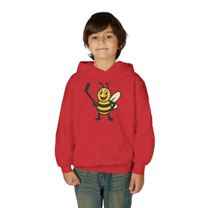 Hockey Bee Kids Sweatshirt-Buzzworthy, LLC