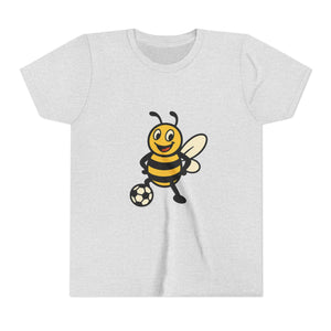 Soccer Bee Graphic Tee-Buzzworthy, LLC