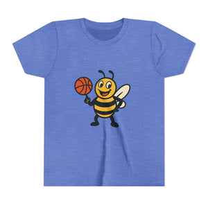 Basketball Bee Graphic Tee-Buzzworthy, LLC