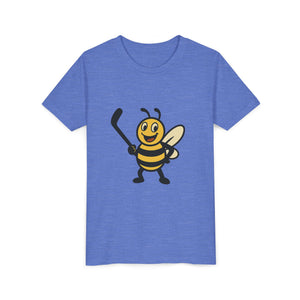 Hockey Bee Graphic Tee-Buzzworthy, LLC