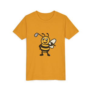 Golf Bee Graphic Tee-Buzzworthy, LLC