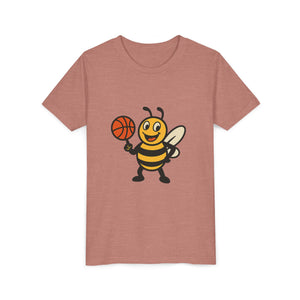 Basketball Bee Graphic Tee-Buzzworthy, LLC