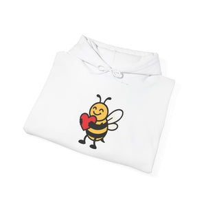 Love Bee Unisex Heavy Blend™ Hooded Sweatshirt-Buzzworthy, LLC