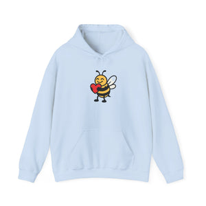 Love Bee Unisex Heavy Blend™ Hooded Sweatshirt-Buzzworthy, LLC