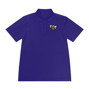Men's Polo Shirt with Cheers Bee-Buzzworthy, LLC