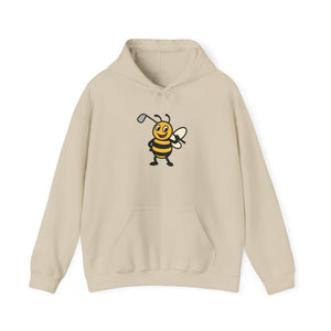 Golf Bee Unisex Heavy Blend™ Hooded Sweatshirt-Buzzworthy, LLC