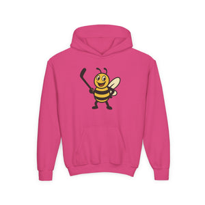 Hockey Bee Kids Sweatshirt-Buzzworthy, LLC