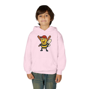 Baseball Bee Kids Sweatshirt-Buzzworthy, LLC