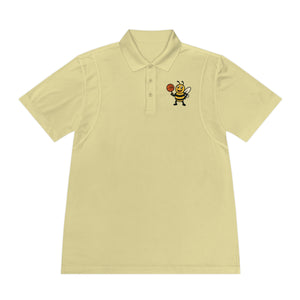 Basketball Bee Men's Sport Polo Shirt-Buzzworthy, LLC