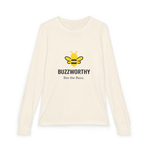 Buzzworthy Bee Youth Long Sleeve Tee-Buzzworthy, LLC