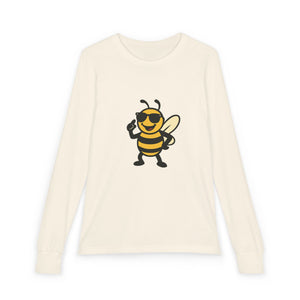 Cool Bee Youth Long Sleeve Tee-Buzzworthy, LLC