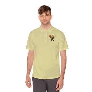Basketball Bee Men's Sport Polo Shirt-Buzzworthy, LLC