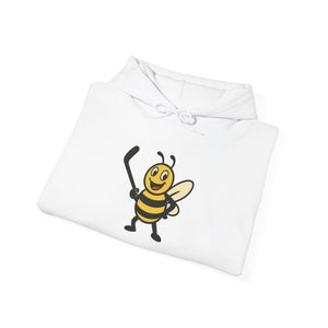 Hockey Bee Unisex Heavy Blend™ Hooded Sweatshirt-Buzzworthy, LLC