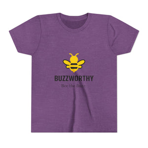 Youth "Buzzworthy" Bee Graphic Tee-Buzzworthy, LLC
