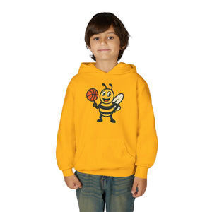 Basketball Bee Kids Sweatshirt-Buzzworthy, LLC