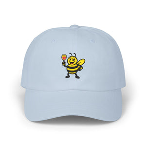 Wine Lover Bee Unisex Hat-Buzzworthy, LLC