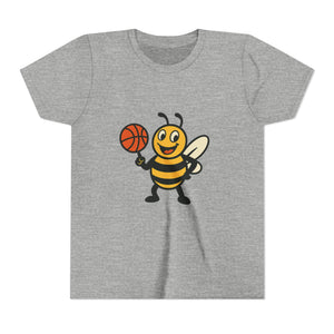Basketball Bee Graphic Tee-Buzzworthy, LLC