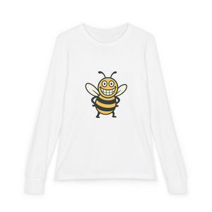 Happy Bee Kids Long Sleeve Tee-Buzzworthy, LLC