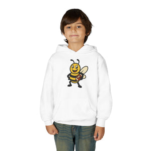 Football Bee Kids Sweatshirt-Buzzworthy, LLC