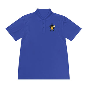 Men's Polo Shirt with Cool Bee-Buzzworthy, LLC