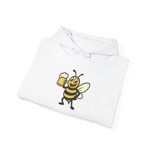 Cheers Bee Unisex Heavy Blend™ Hooded Sweatshirt-Buzzworthy, LLC