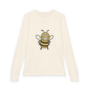 Happy Bee Kids Long Sleeve Tee-Buzzworthy, LLC