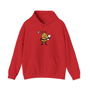 Golf Bee Unisex Heavy Blend™ Hooded Sweatshirt-Buzzworthy, LLC