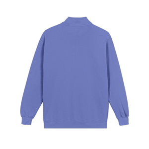 Wine Bee Quarter-Zip Sweatshirt-Buzzworthy, LLC