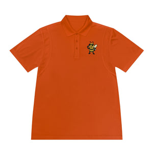 Men's Polo Shirt with Cool Bee-Buzzworthy, LLC