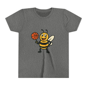 Basketball Bee Graphic Tee-Buzzworthy, LLC