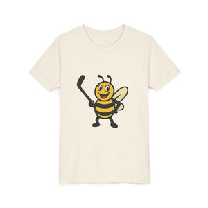 Hockey Bee Graphic Tee-Buzzworthy, LLC
