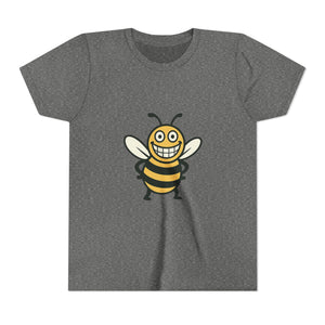 Happy Bee Graphic Tee-Buzzworthy, LLC