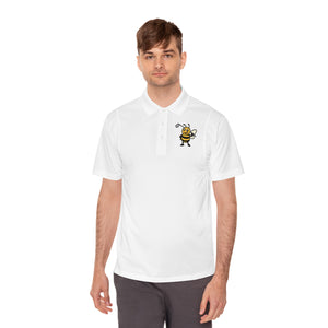 Golf Bee Men's Sport Polo Shirt-Buzzworthy, LLC