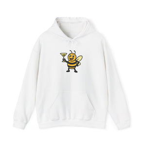 Cocktail Bee Unisex Heavy Blend™ Hooded Sweatshirt-Buzzworthy, LLC