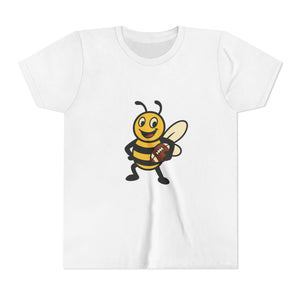 Football Bee Graphic Tee-Buzzworthy, LLC