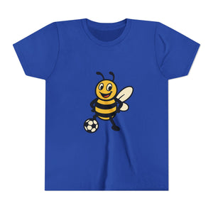 Soccer Bee Graphic Tee-Buzzworthy, LLC