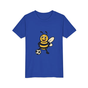 Soccer Bee Graphic Tee-Buzzworthy, LLC