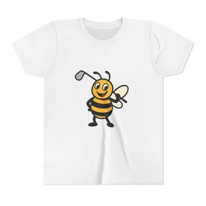 Golf Bee Graphic Tee-Buzzworthy, LLC