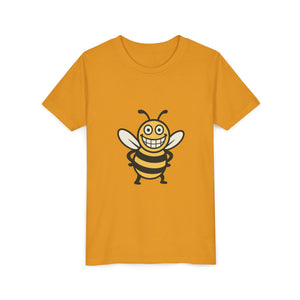Happy Bee Graphic Tee-Buzzworthy, LLC