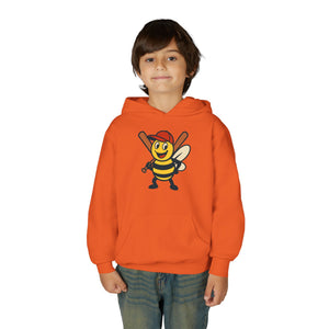 Baseball Bee Kids Sweatshirt-Buzzworthy, LLC