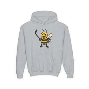 Hockey Bee Kids Sweatshirt-Buzzworthy, LLC