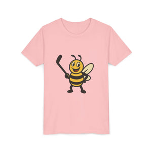 Hockey Bee Graphic Tee-Buzzworthy, LLC