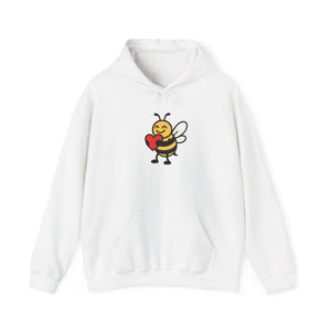 Love Bee Unisex Heavy Blend™ Hooded Sweatshirt-Buzzworthy, LLC