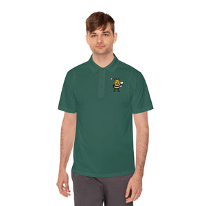 Golf Bee Men's Sport Polo Shirt-Buzzworthy, LLC