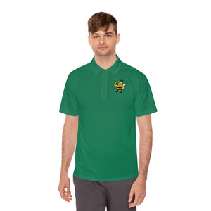 Tough Bee Men's Sport Polo Shirt-Buzzworthy, LLC